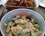 Foto del paso 2 de la receta: Ensalada verde con frutas y yogurt.
