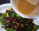 Foto del paso 6 de la receta: Ensalada de espinacas con tocino