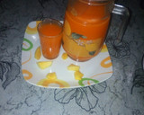 A picture of step 3 of Mango juice.