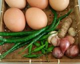 Foto langkah ke 1 dari resep Telur bersantan sederhana.