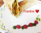 A picture of step 14 of Aloo Cheese Frankie.