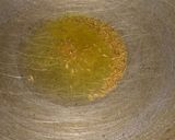 A picture of step 2 of Besan lapta.