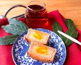 Hình bước làm 6 của món 💚 Bánh Trung Thu Nhân Đậu Xanh Trứng Muối Mini 50gr