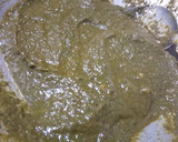 A picture of step 3 of Palak paneer.