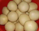 Foto langkah ke 6 dari resep Bakpia Pathuk isi Kacang Hijau.