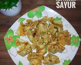 Foto langkah ke 6 dari resep Pangsit goreng isi ayam sayur.