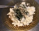 Une image de l'étape 5 de Millefeuille de poivrons bicolores,cœur de saumon fumé et crème de feta.