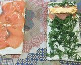 Foto del passaggio 2 della ricetta Tronchetto di natale salato