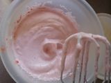 Falsa mousse de frutilla🍓 o "merengue de frutilla"