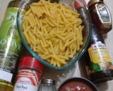 A picture of step 1 of Periperi Prawn Pasta.