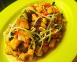 Foto langkah ke 4 dari resep Ca Tauge Jamur Tahu.