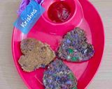 A picture of step 7 of Purple cabbage and Millet flour pancake.