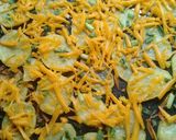 Foto del paso 4 de la receta: Papas al horno con cheddar y verdeo