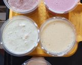 A picture of step 6 of Gulkand, Chocochips, Pineapple,Muskmelon and Dates Icecream.