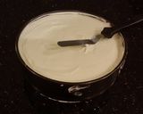 A picture of step 17 of White Chocolate Mousse Cheesecake with a Fudge Brownie Crust.