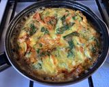 Foto del paso 3 de la receta: Tortillita de hojas de rabanito