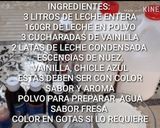 Foto del paso 1 de la receta: Paletas de vainilla, nuez, chicle y fresa