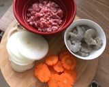 Hình bước làm 1 của món NUI THỊT VIÊN (dễ nấu dễ ăn ^^)
