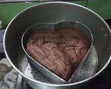 Foto langkah ke 3 dari resep Dissert box brownies coklat.