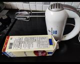 A picture of step 11 of Mother's Day special Red velvet Cake.