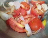 A picture of step 6 of Rava Idli with Tomato Chutney.