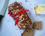 A picture of step 22 of Breakfast Bread with dry fruits and tutty fruity.