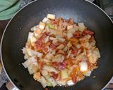 A picture of step 4 of Easy one pan bacon fried rice.