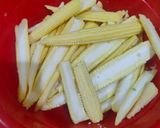 Foto langkah ke 1 dari resep Baby Corn Fritters.