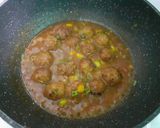 A picture of step 10 of Maggi machurian.