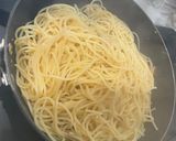 A picture of step 11 of Spaghetti of tomato and mussels.