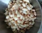 Babkrém/ babpástétom reggelire (vegán) recept fázis 1 fotója
