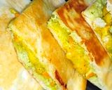 A picture of step 7 of Cheesy pita pockets.
