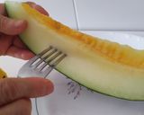 Foto del paso 1 de la receta: Melón al aroma de Limón
