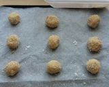 A picture of step 9 of Vickys Cornmeal Cookies w Cinnamon Lemon Sugar, GF DF EF SF NF.