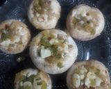 A picture of step 8 of Stuffed mushroom pakoda.