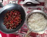 Aprópecsenye párolt zöldségekkel recept fázis 3 fotója