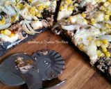 Foto langkah ke 12 dari resep Charcoal Thin Pizza.