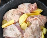 Görög Citromos Csirke Egytál Burgonyával 🇬🇷 recept fázis 3 fotója