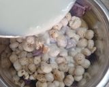 A picture of step 4 of Makhana Bhel - Healthy weightloss recipe.