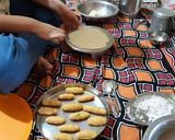 A picture of step 3 of Potato Curl Rolls.