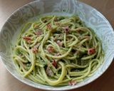 A picture of step 6 of Vickys Spinach & Avocado Spaghetti, GF DF EF SF NF.