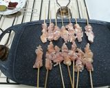 Foto langkah ke 2 dari resep Sate Ayam Bumbu Ayam Panggang.