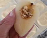 Foto del paso 8 de la receta Tartaleta de pera al almíbar de Amaretto rellenas de nueces con crema