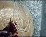 A picture of step 7 of Red velvet sponge cake.