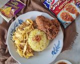 Foto langkah ke 5 dari resep Nasi Kuning Ayam Crispy.