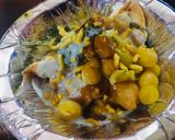 समोसा चाट (Samosa chat recipe in Hindi) रेसिपी चरण 10 फोटो