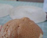 Foto langkah ke 8 dari resep Mexican Coffee Bun alias "Roti Boy" (takaran sendok).
