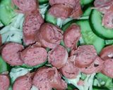 A picture of step 4 of Crunchy and Spicy Cabbage Cucumber 🥒 Salad 🥗.