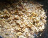 Foto del paso 9 de la receta: Revuelto de flor de banano