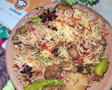 A picture of step 15 of Delicious Easy chicken biryani.
